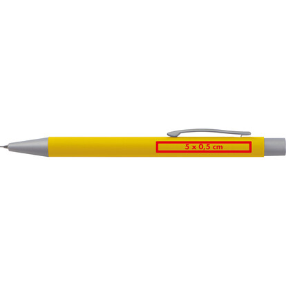 Metalldruckbleistift Ancona, gelb, A-Nr.: 386908 - 04