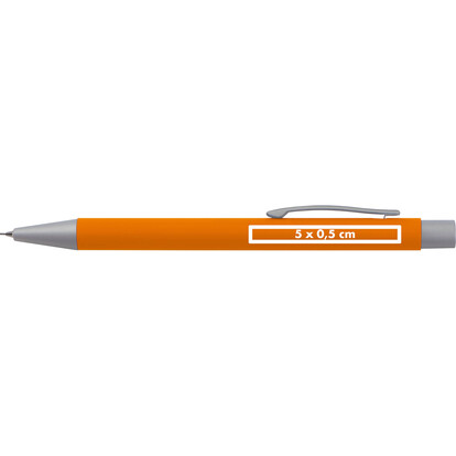 Metalldruckbleistift Ancona, orange, A-Nr.: 386910 - 04 Metalldruckbleistift Ancona, orange, A-Nr.: 386910 - 04