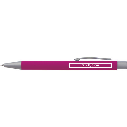 Metalldruckbleistift Ancona, pink, A-Nr.: 386911 - 04