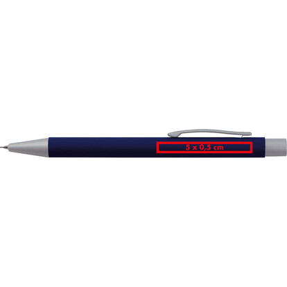 Metalldruckbleistift Ancona, dunkelblau, A-Nr.: 386944 - 04