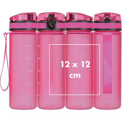 Trinkflasche aus Tritan Beaumont,pink, A-Nr.: 387811 - 04