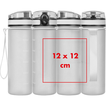 Trinkflasche aus Tritan Beaumont,transparent, A-Nr.: 387866 - 04