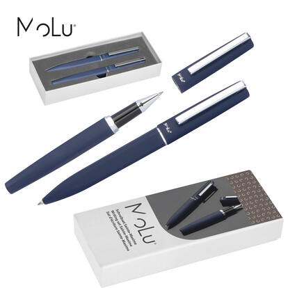 MoLu Schreibset Sainte-Maxime,dunkelblau, A-Nr.: 393344 - 01