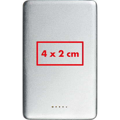 Powerbank 5.000 mAh Donetsk,grau, A-Nr.: 395807 - 04
