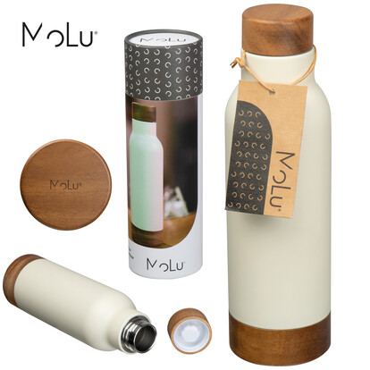 MoLu Trinkflasche Côte d’Azur, weiss, A-Nr.: 397806F - 01
