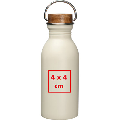 MoLu Trinkflasche Ibiza,weiss, A-Nr.: 398006 - 04