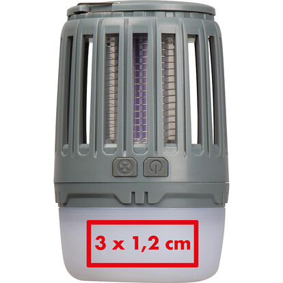 Insekten Lampe Southport,grau, A-Nr.: 398107 - 04