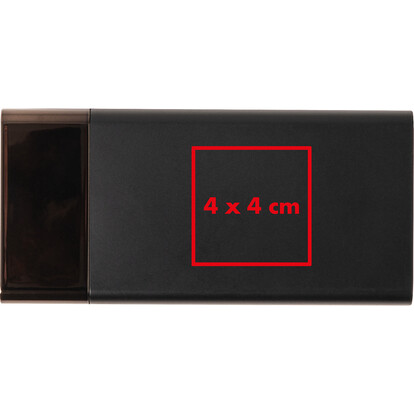 MoLu Powerbank Marbella,schwarz, A-Nr.: 398203 - 04