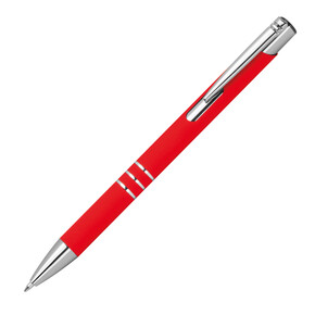 Semi-Gel-Metallschreiber Dunmore, rot, A-Nr.: 399105 - 01