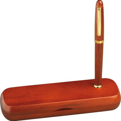 Holz Schreibset Oxford,braun, A-Nr.: 401501 - 03