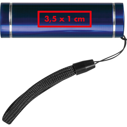 Recycelte Taschenlampe Utrecht,blau, A-Nr.: 410404 - 04