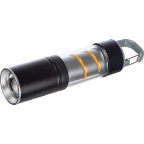 Wiederaufladbare Taschenlampe Tulsa,schwarz, A-Nr.: 411503 - 01 Wiederaufladbare Taschenlampe Tulsa,schwarz, A-Nr.: 411503 - 01