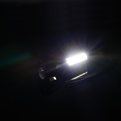 Wiederaufladbare Taschenlampe Trent,schwarz, A-Nr.: 412803 - 03