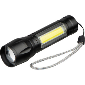 Wiederaufladbare Taschenlampe Tokyo,schwarz, A-Nr.: 415003 - 01 Wiederaufladbare Taschenlampe Tokyo,schwarz, A-Nr.: 415003 - 01