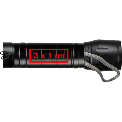Wiederaufladbare Taschenlampe Tokyo,schwarz, A-Nr.: 415003 - 04