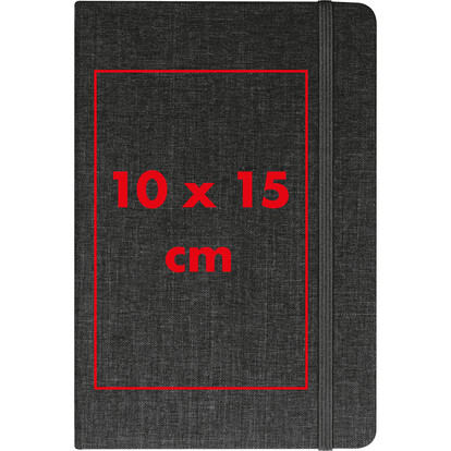 A5 Notizbuch Algiers,schwarz, A-Nr.: 422803 - 04