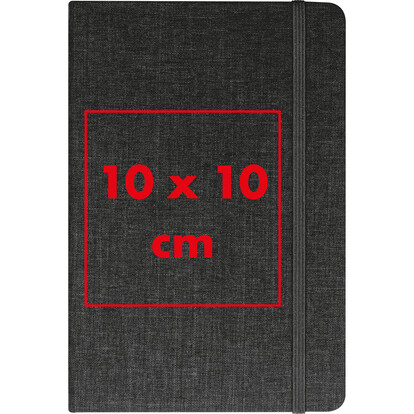 A5 Notizbuch Algiers,schwarz, A-Nr.: 422803 - 05