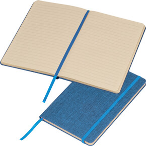 A5 Notizbuch Algiers,blau, A-Nr.: 422804 - 01 A5 Notizbuch Algiers,blau, A-Nr.: 422804 - 01