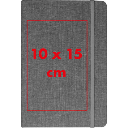 A5 Notizbuch Algiers,grau, A-Nr.: 422807 - 04