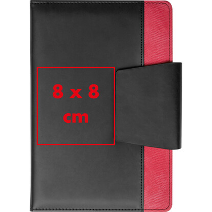 A5 Notizbuch Asunción,rot, A-Nr.: 422905 - 05
