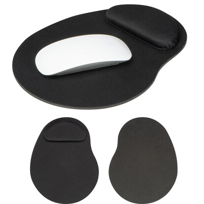 Ergonomisches Mousepad Brantford,schwarz, A-Nr.: 424003 - 01