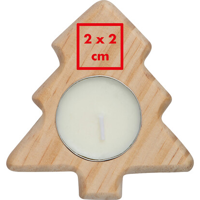 Weihnachtsteelicht Burgos,beige, A-Nr.: 424413 - 04