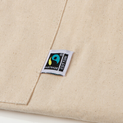 Fairtrade Baumwollschürze Colchester,beige, A-Nr.: 424513 - 03