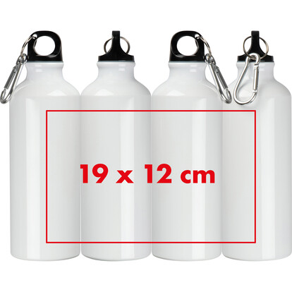 Sublimationsflasche Columbus,weiss, A-Nr.: 424606 - 04