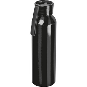 Aluminiumflasche Cork, schwarz, A-Nr.: 424703 - 01