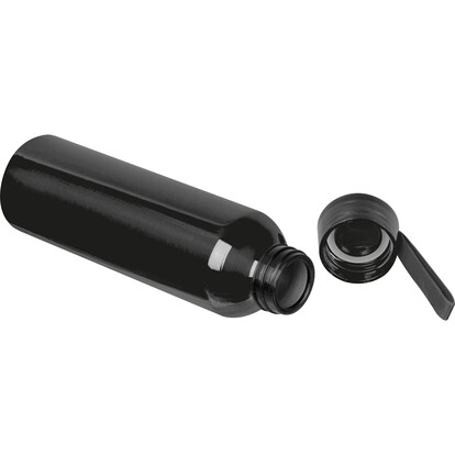 Recycelte Aluminiumflasche Cork,schwarz, A-Nr.: 424703 - 02