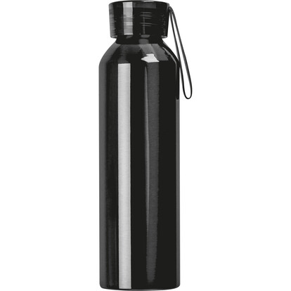 Recycelte Aluminiumflasche Cork,schwarz, A-Nr.: 424703 - 03