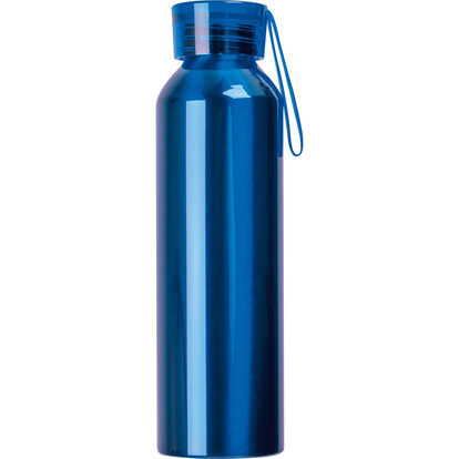 Recycelte Aluminiumflasche Cork,blau, A-Nr.: 424704 - 03