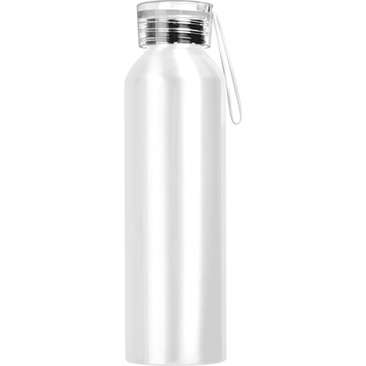 Recycelte Aluminiumflasche Cork,weiss, A-Nr.: 424706 - 03