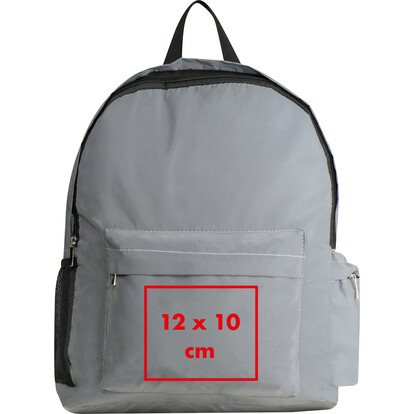 Reflektierender Rucksack Crewe,grau, A-Nr.: 425107 - 04