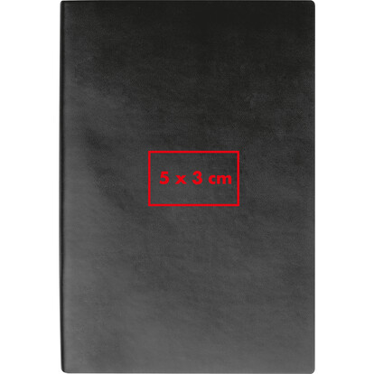 A5 Notizbuch Daytona Beach,schwarz, A-Nr.: 425403 - 04