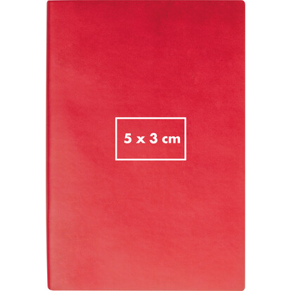 A5 Notizbuch Daytona Beach,rot, A-Nr.: 425405 - 04