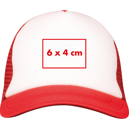 Trucker Cap Egmond,rot, A-Nr.: 425805 - 05