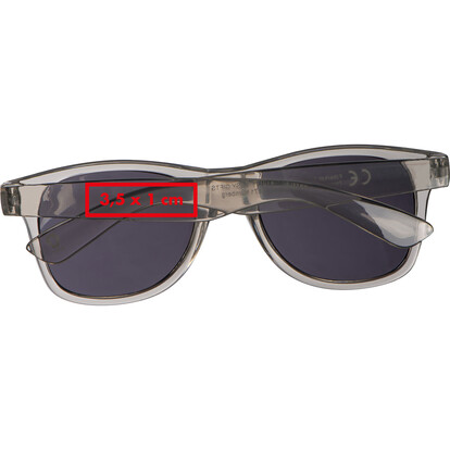 RPET Sonnenbrille Illinois,transparent, A-Nr.: 426066 - 04