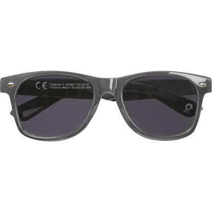 PET Sonnenbrille Illinois, anthrazit, A-Nr.: 426077 - 02 PET Sonnenbrille Illinois, anthrazit, A-Nr.: 426077 - 02