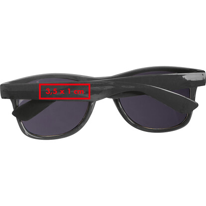PET Sonnenbrille Illinois, anthrazit, A-Nr.: 426077 - 04 PET Sonnenbrille Illinois, anthrazit, A-Nr.: 426077 - 04