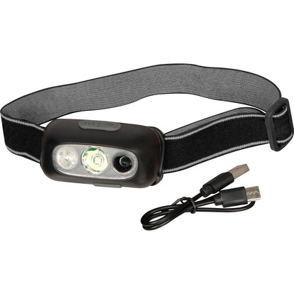 Stirnlampe La Plata,schwarz, A-Nr.: 430603 - 01