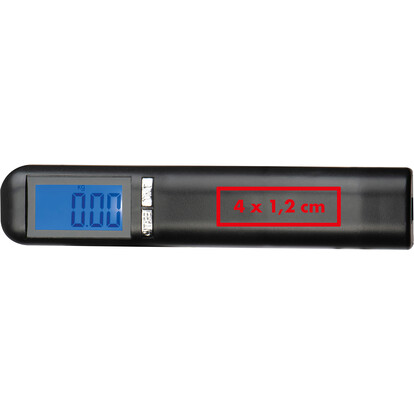 Gepäckwaage Lafayette,schwarz, A-Nr.: 430803 - 04