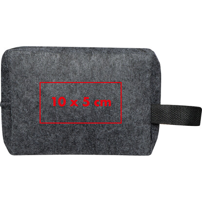 Kosmetiktasche Ljungby,anthrazit, A-Nr.: 431677 - 05