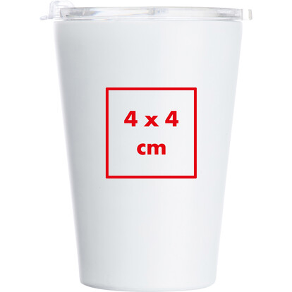 Kaffeebecher Lucerne,weiss, A-Nr.: 431706 - 04