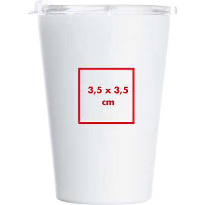 Kaffeebecher Lucerne,weiss, A-Nr.: 431706 - 05
