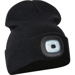 Beanie mit LED Maitland,schwarz, A-Nr.: 432303 - 01 Beanie mit LED Maitland,schwarz, A-Nr.: 432303 - 01