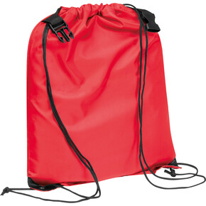 RPET Sportbeutel Montevideo,rot, A-Nr.: 432605 - 01 RPET Sportbeutel Montevideo,rot, A-Nr.: 432605 - 01