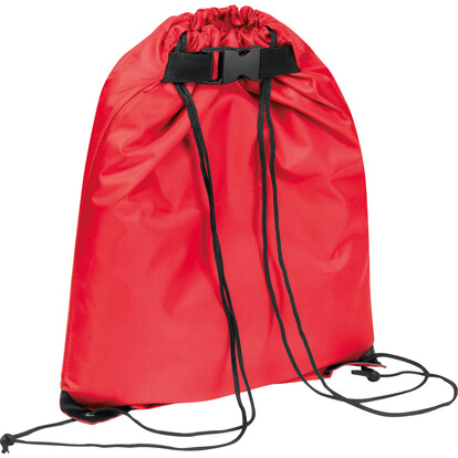RPET Sportbeutel Montevideo,rot, A-Nr.: 432605 - 02