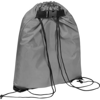 RPET Sportbeutel Montevideo,grau, A-Nr.: 432607 - 02