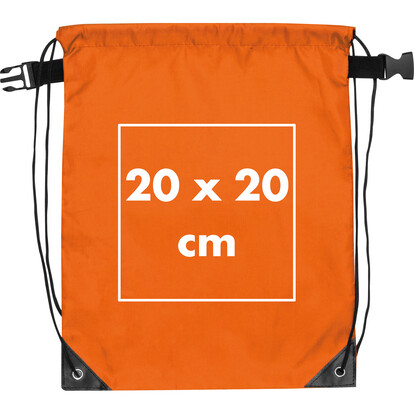 PET Sportbeutel Montevideo, orange, A-Nr.: 432610 - 04 PET Sportbeutel Montevideo, orange, A-Nr.: 432610 - 04